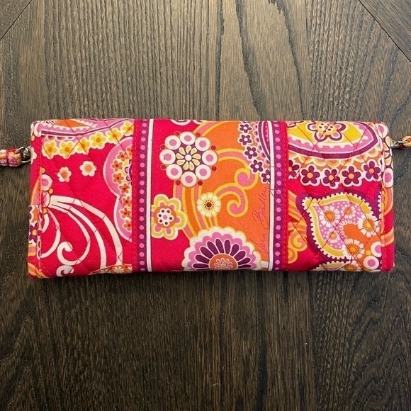 Vera Bradley Crossbody Bag Pink and Orange Magnetic - Picture 3 of 8